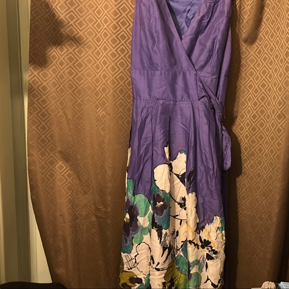 Floral Purple Dress